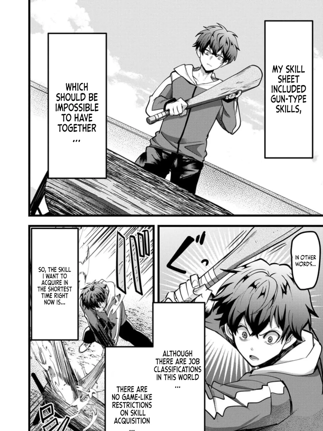 Chronicles of an Online Game Addict's Reincarnation in Another World: He Can't Use the Fighting Skill That Earned Him the Title of Fist King, so He Started Swinging a Club for Eight Hours a Day, chapter 1, page 68