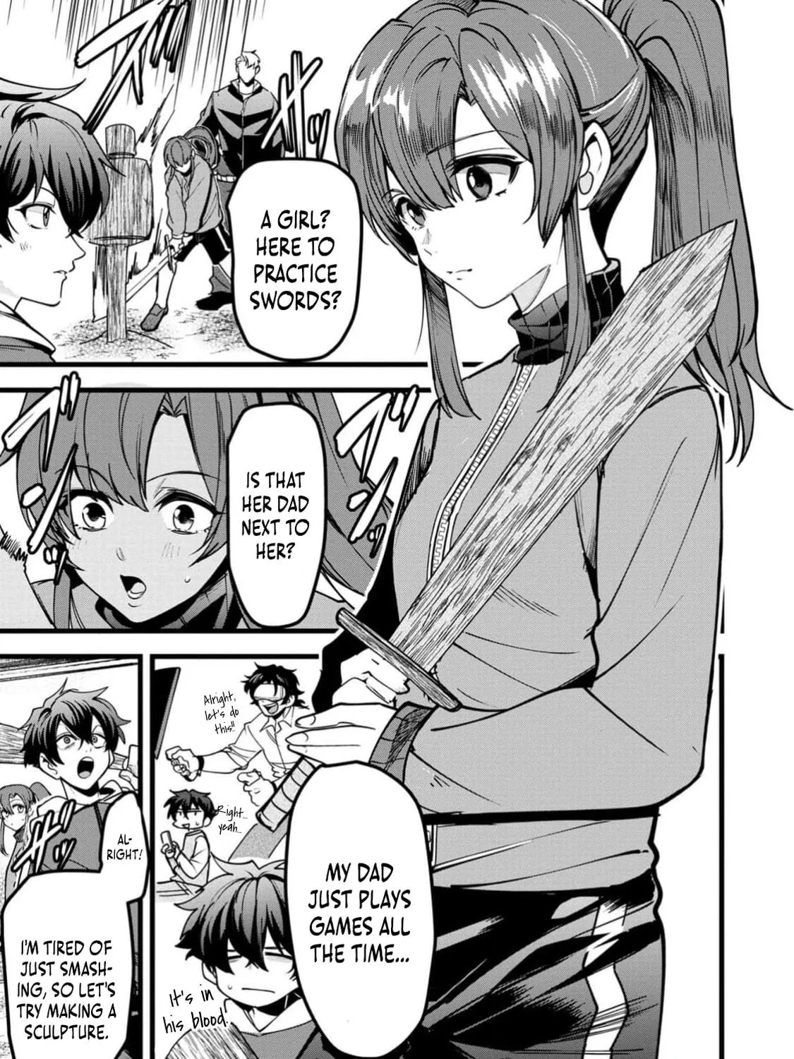 Chronicles of an Online Game Addict's Reincarnation in Another World: He Can't Use the Fighting Skill That Earned Him the Title of Fist King, so He Started Swinging a Club for Eight Hours a Day, chapter 1, page 82