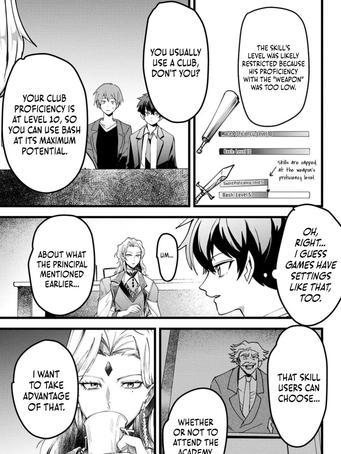 Chronicles of an Online Game Addict's Reincarnation in Another World: He Can't Use the Fighting Skill That Earned Him the Title of Fist King, so He Started Swinging a Club for Eight Hours a Day, chapter 4, page 13