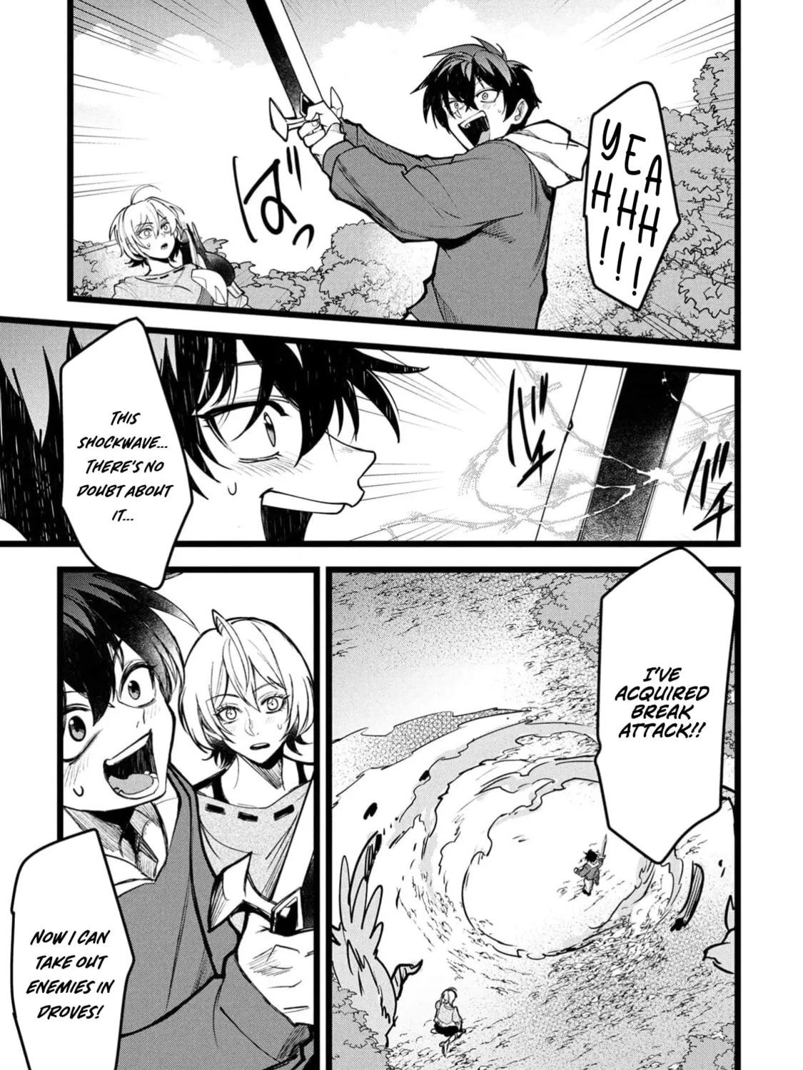 Chronicles of an Online Game Addict's Reincarnation in Another World: He Can't Use the Fighting Skill That Earned Him the Title of Fist King, so He Started Swinging a Club for Eight Hours a Day, chapter 7, page 41
