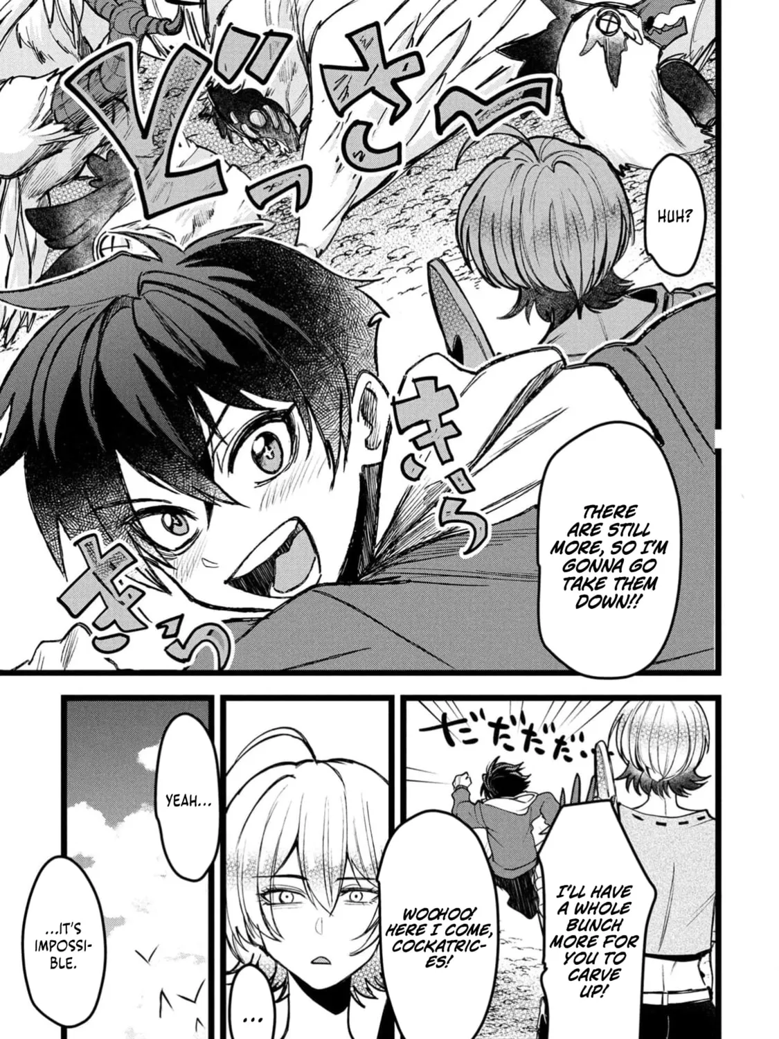 Chronicles of an Online Game Addict's Reincarnation in Another World: He Can't Use the Fighting Skill That Earned Him the Title of Fist King, so He Started Swinging a Club for Eight Hours a Day, chapter 7, page 45