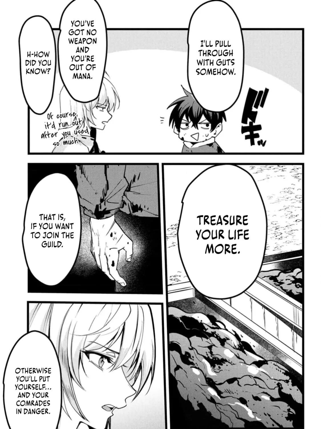 Chronicles of an Online Game Addict's Reincarnation in Another World: He Can't Use the Fighting Skill That Earned Him the Title of Fist King, so He Started Swinging a Club for Eight Hours a Day, chapter 8, page 13
