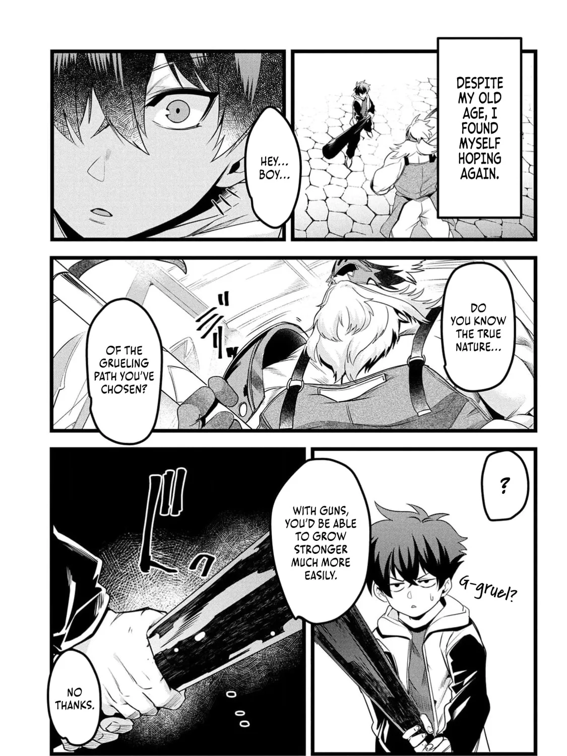 Chronicles of an Online Game Addict's Reincarnation in Another World: He Can't Use the Fighting Skill That Earned Him the Title of Fist King, so He Started Swinging a Club for Eight Hours a Day, chapter 10, page 17