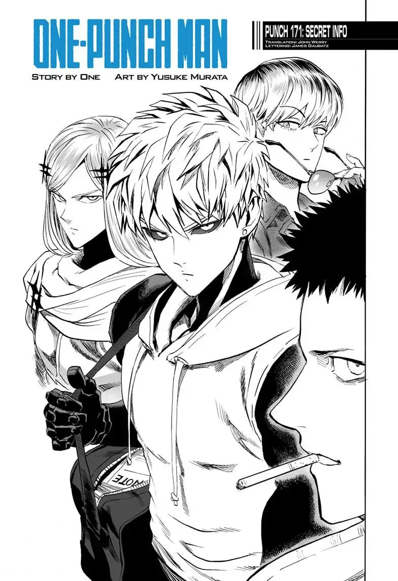 One Punch Man, chapter 171, page 1
