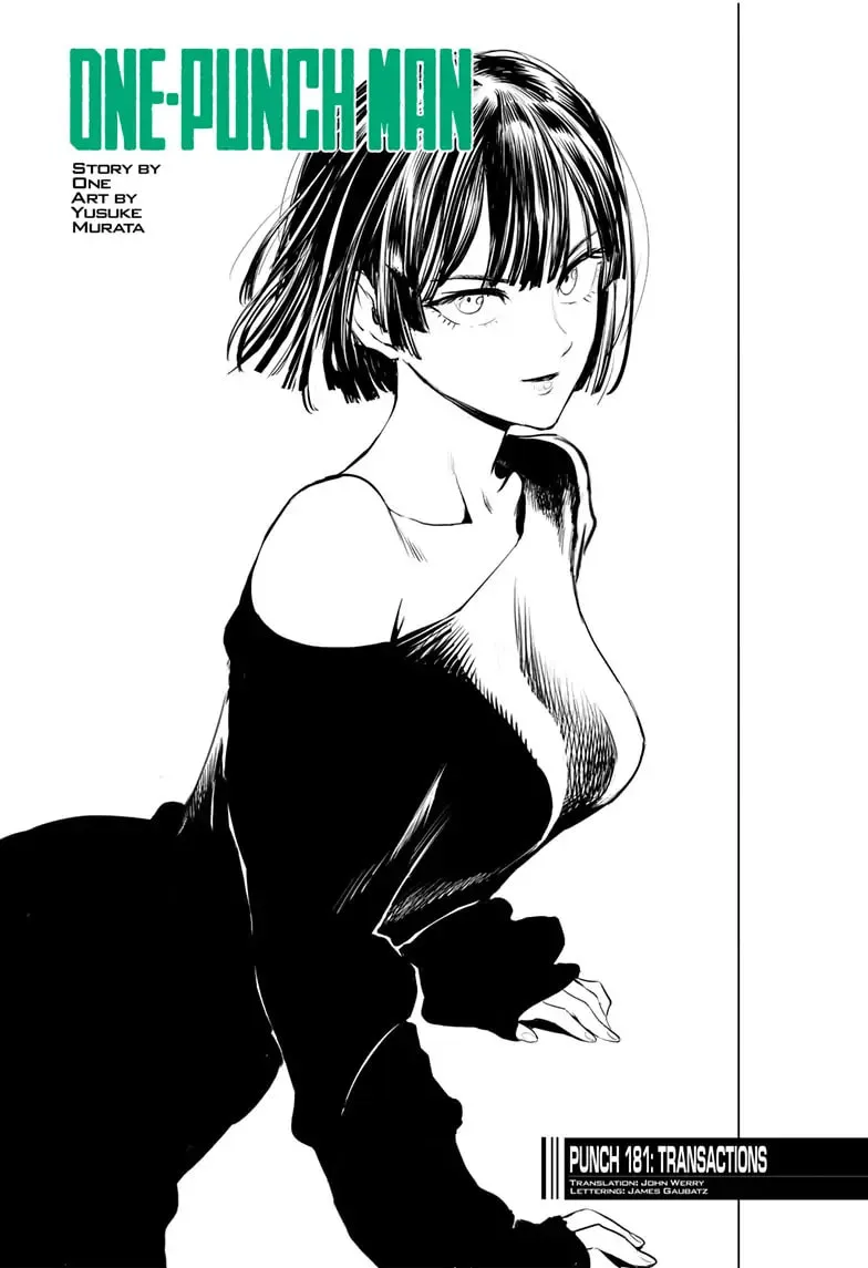 One Punch Man, chapter 181, page 1