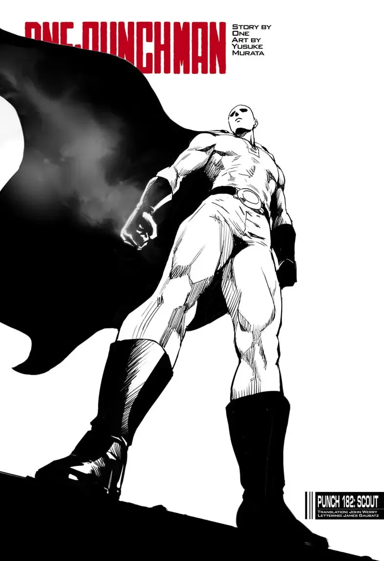 One Punch Man, chapter 182, page 1