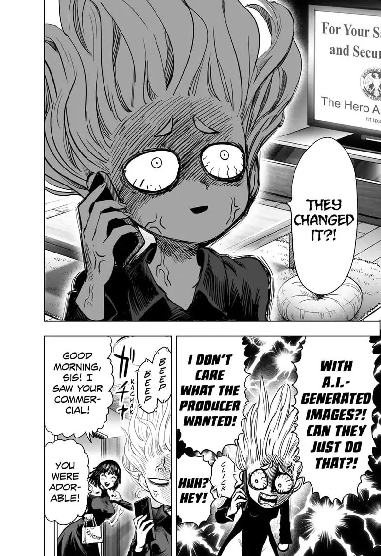 One Punch Man, chapter 182, page 6