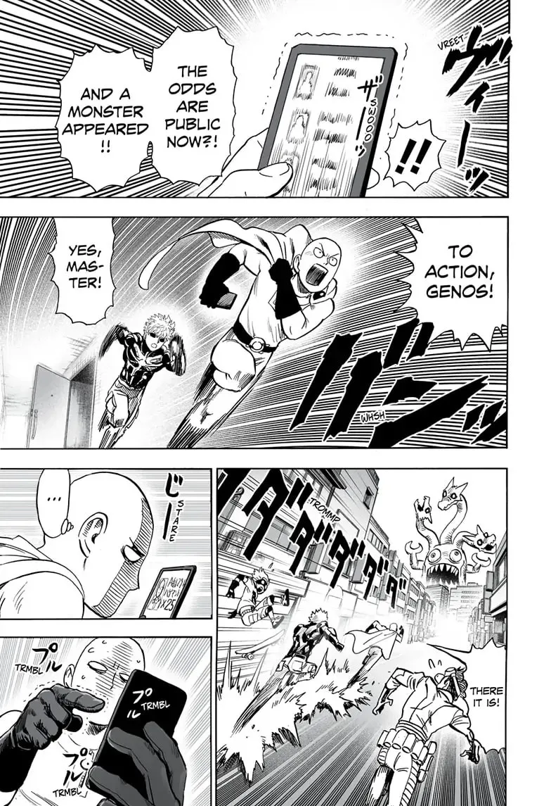 One Punch Man, chapter 185, page 38