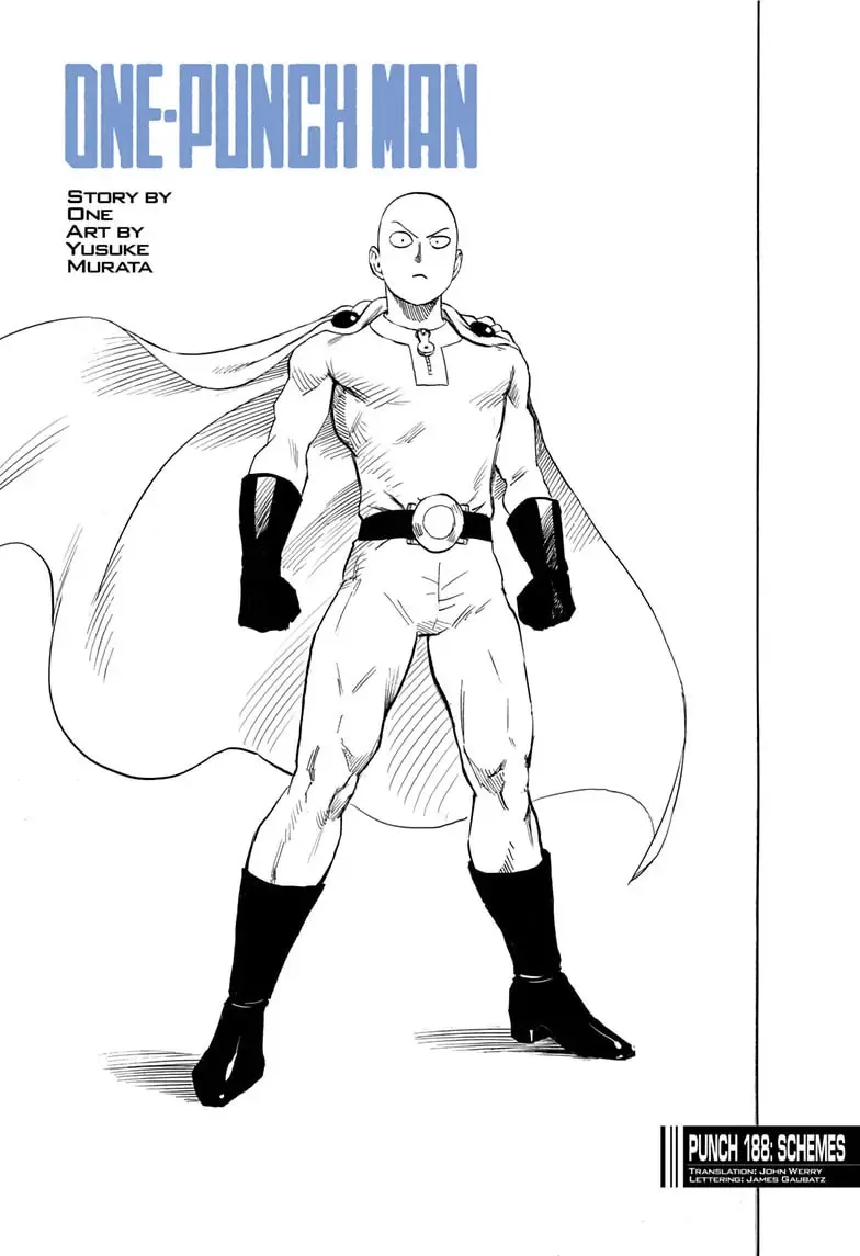One Punch Man, chapter 188, page 1