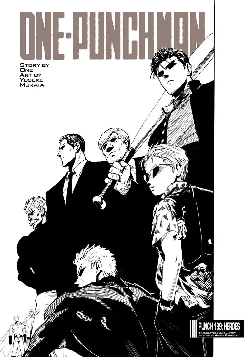 One Punch Man, chapter 189, page 1