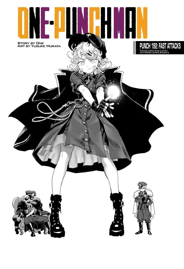 One Punch Man, chapter 192, page 1