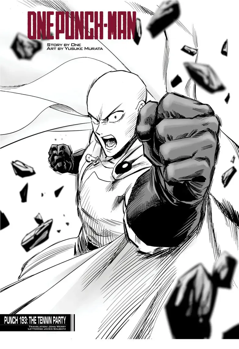 One Punch Man, chapter 193, page 1
