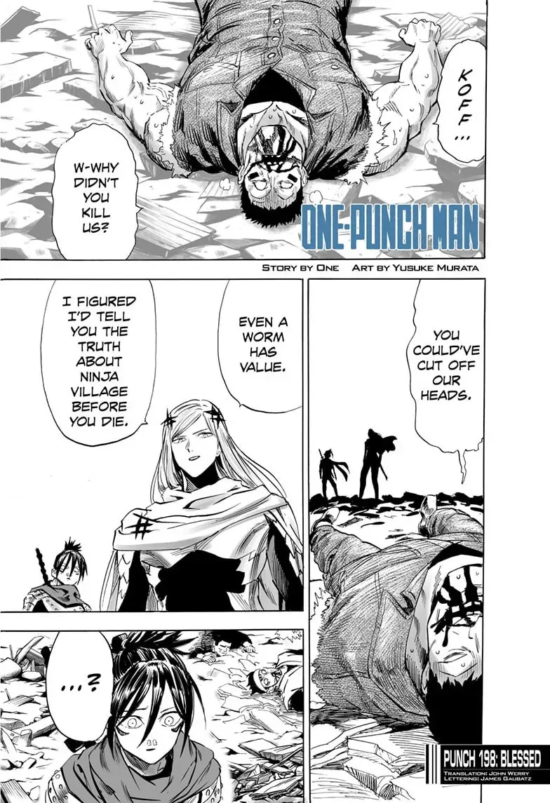 One Punch Man, chapter 198, page 1