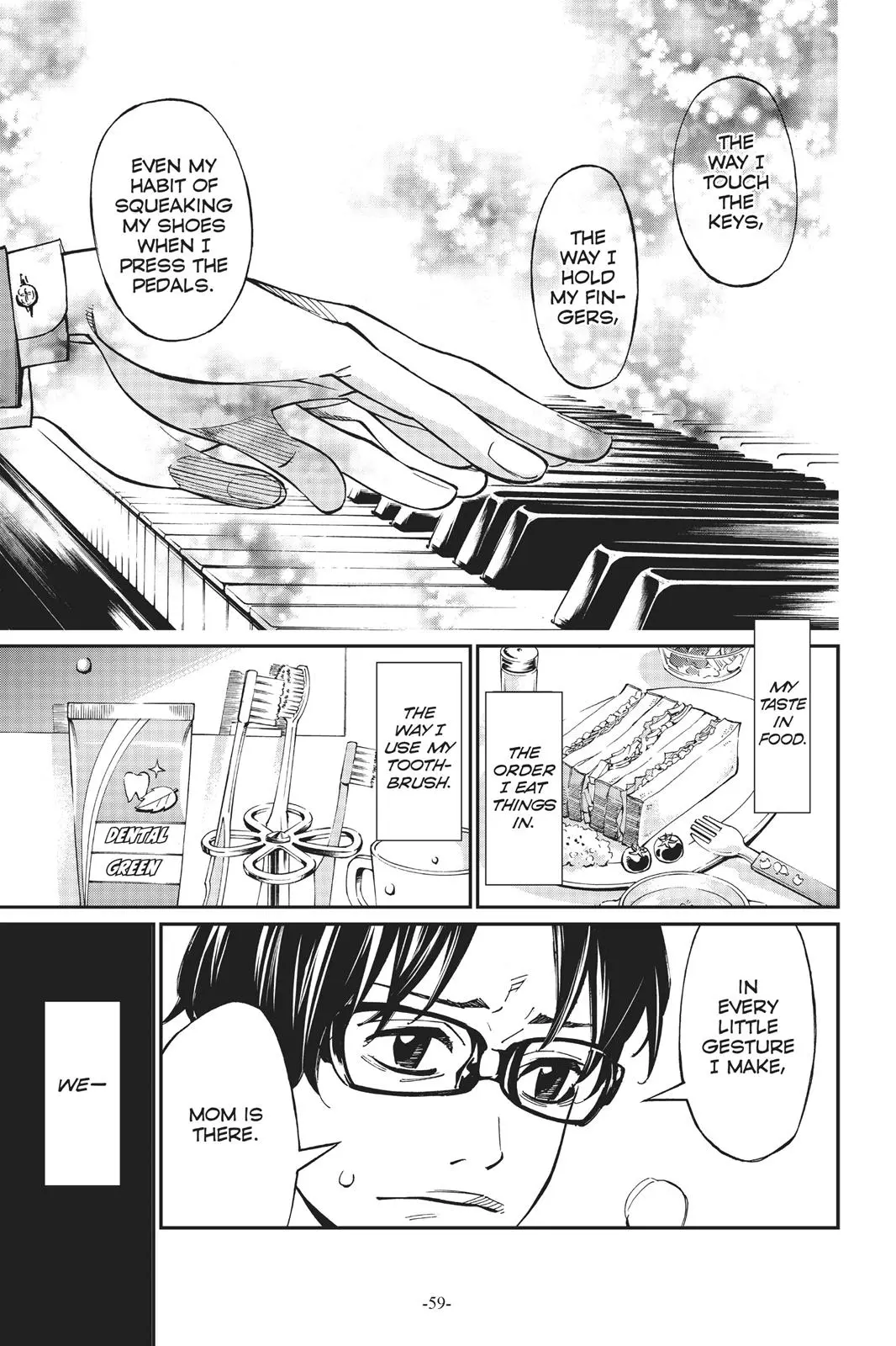 Shigatsu wa Kimi no Uso, chapter 26, page 9