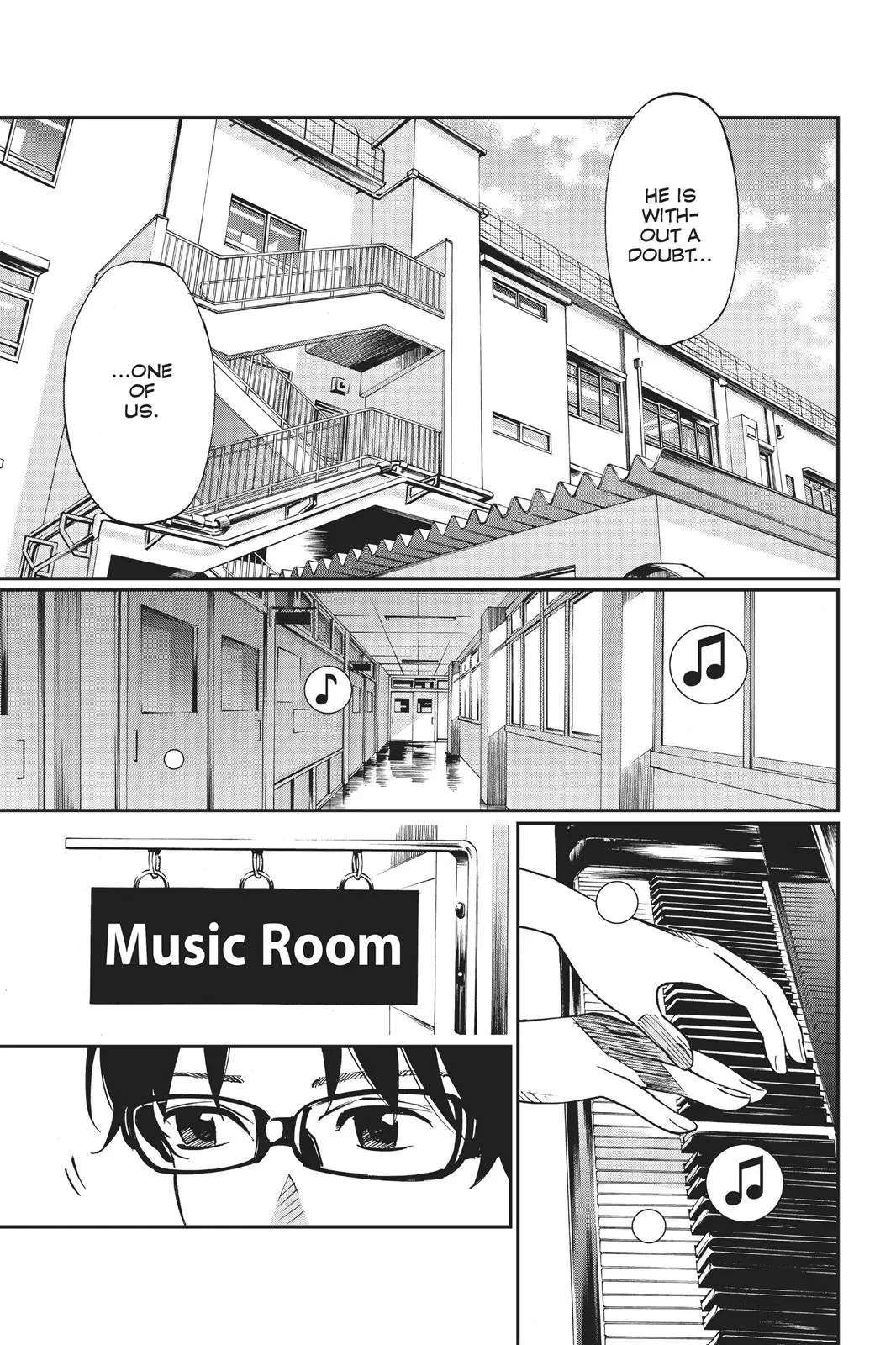 Shigatsu wa Kimi no Uso, chapter 26, page 33