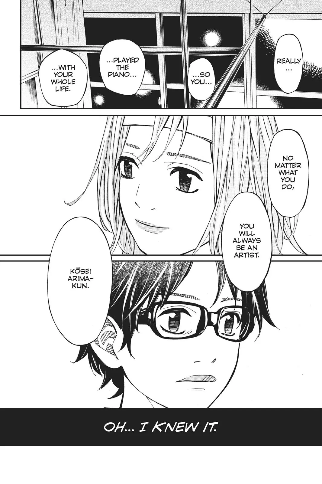 Shigatsu wa Kimi no Uso, chapter 27, page 36