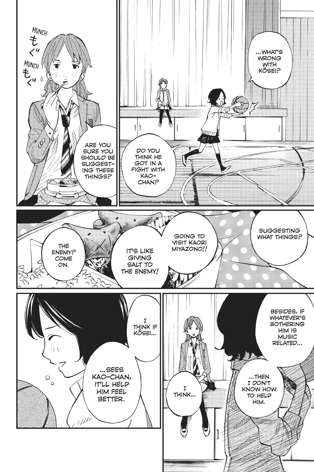 Shigatsu wa Kimi no Uso, chapter 33, page 12
