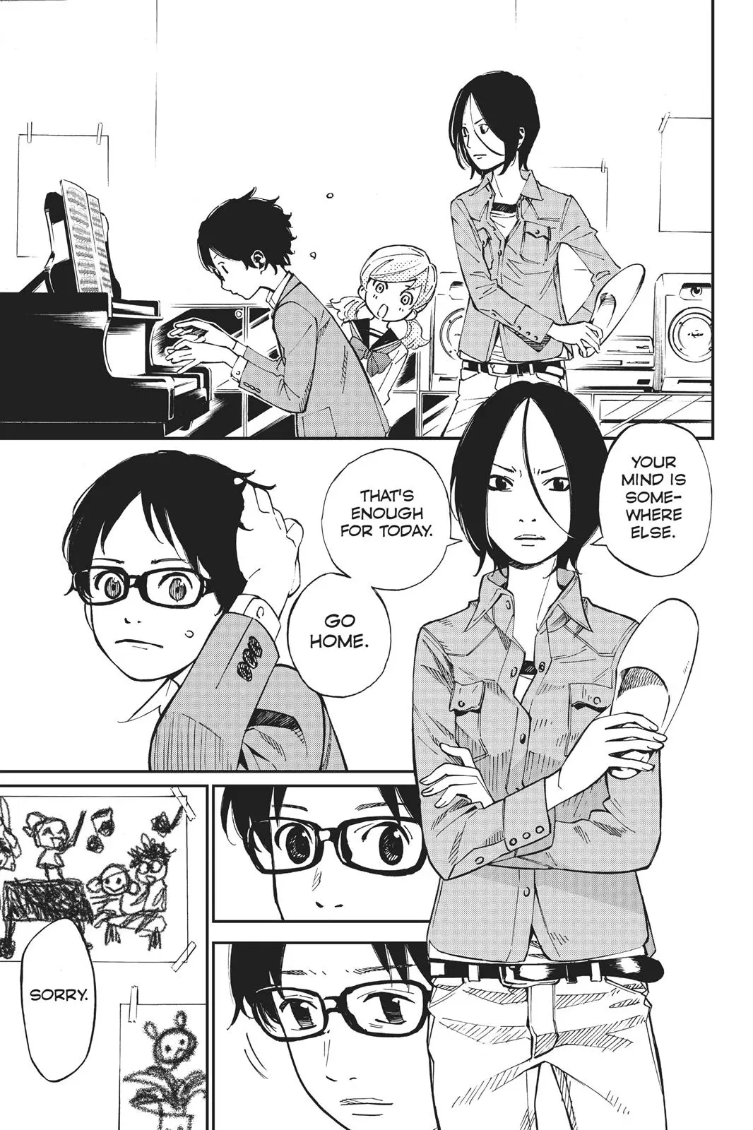 Shigatsu wa Kimi no Uso, chapter 33, page 17