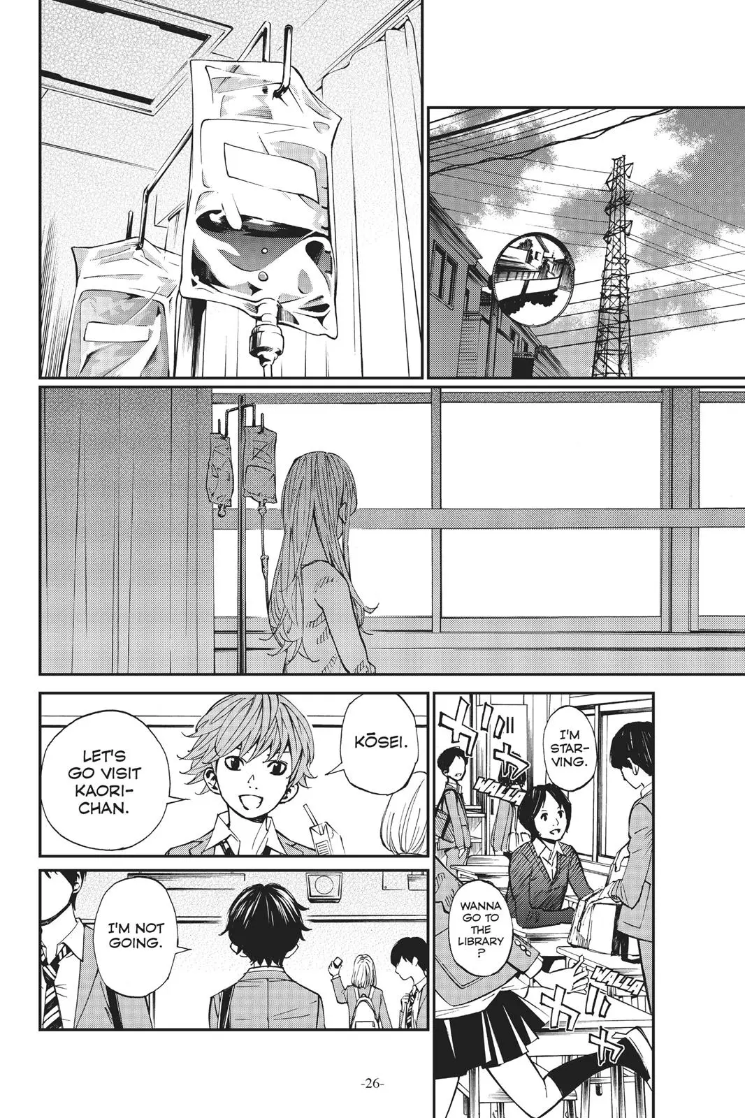 Shigatsu wa Kimi no Uso, chapter 33, page 26