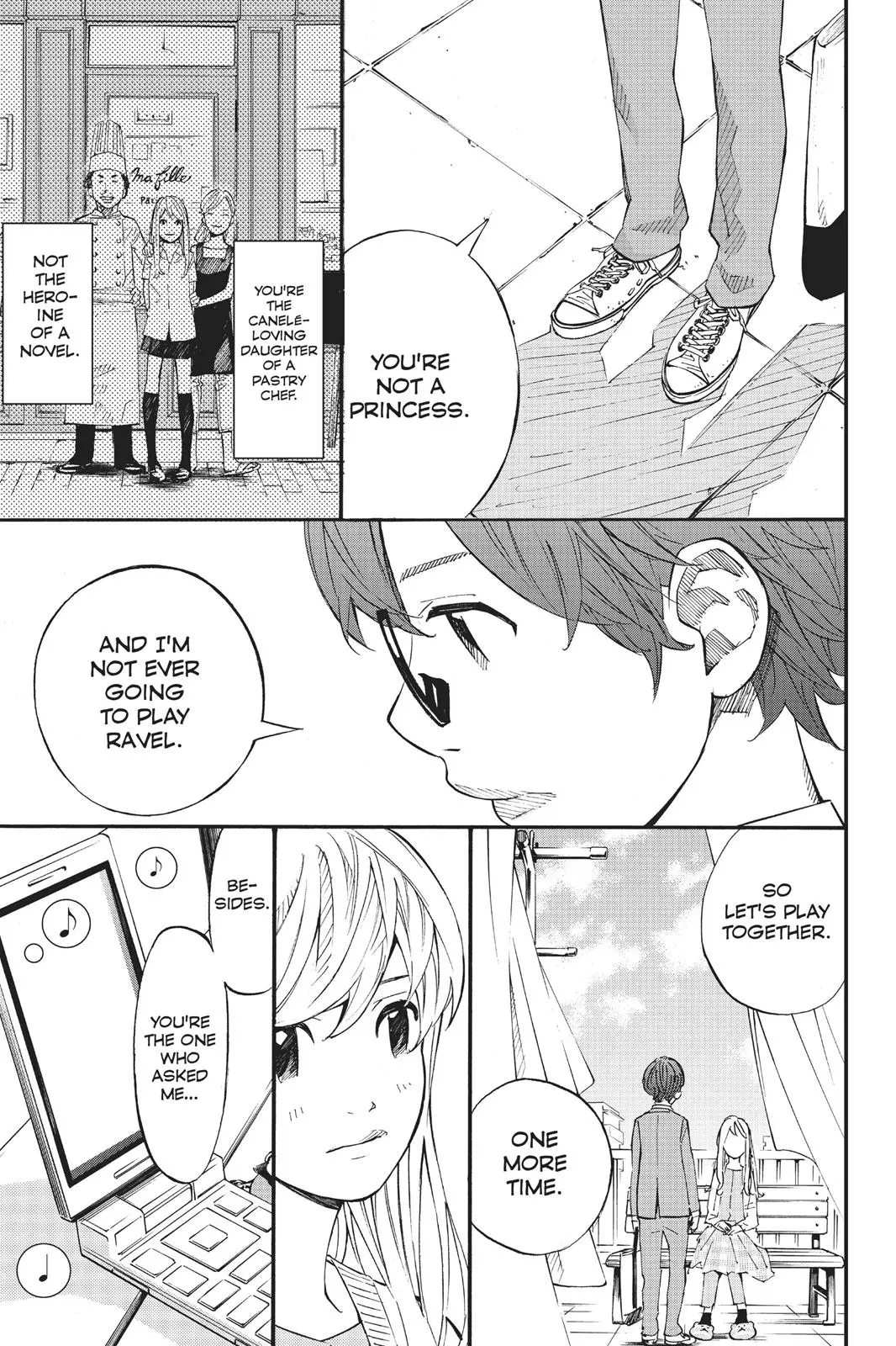 Shigatsu wa Kimi no Uso, chapter 36, page 33