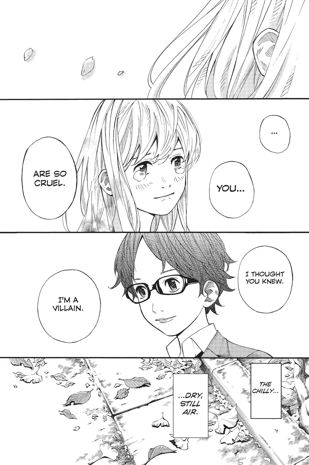Shigatsu wa Kimi no Uso, chapter 36, page 35