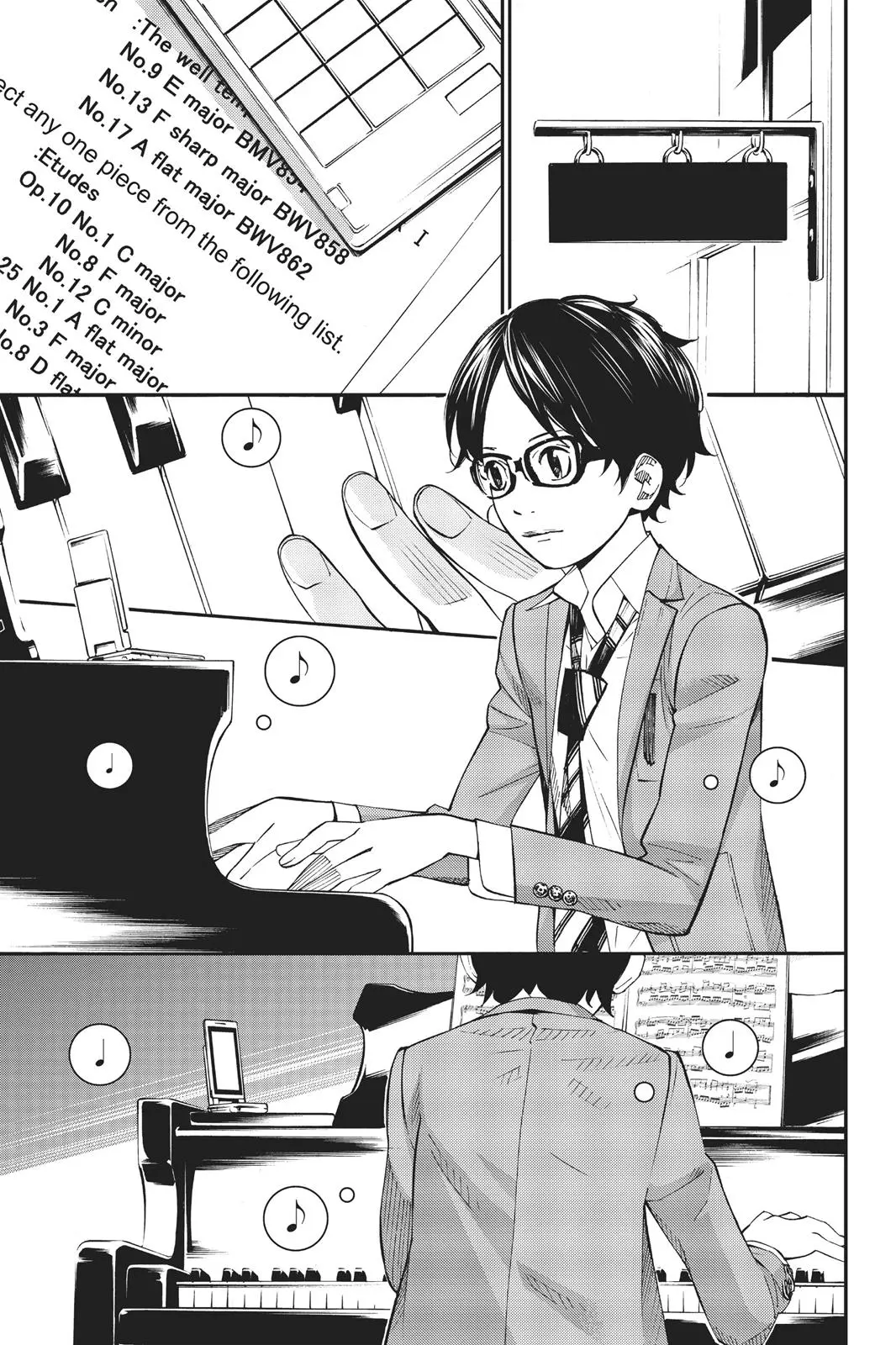 Shigatsu wa Kimi no Uso, chapter 37, page 8