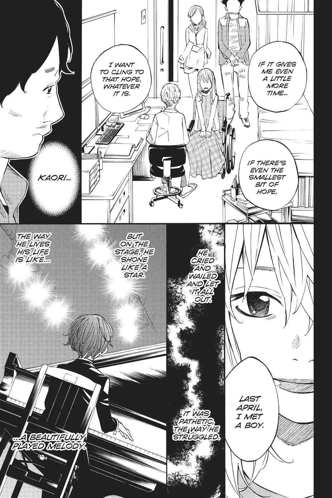 Shigatsu wa Kimi no Uso, chapter 37, page 22