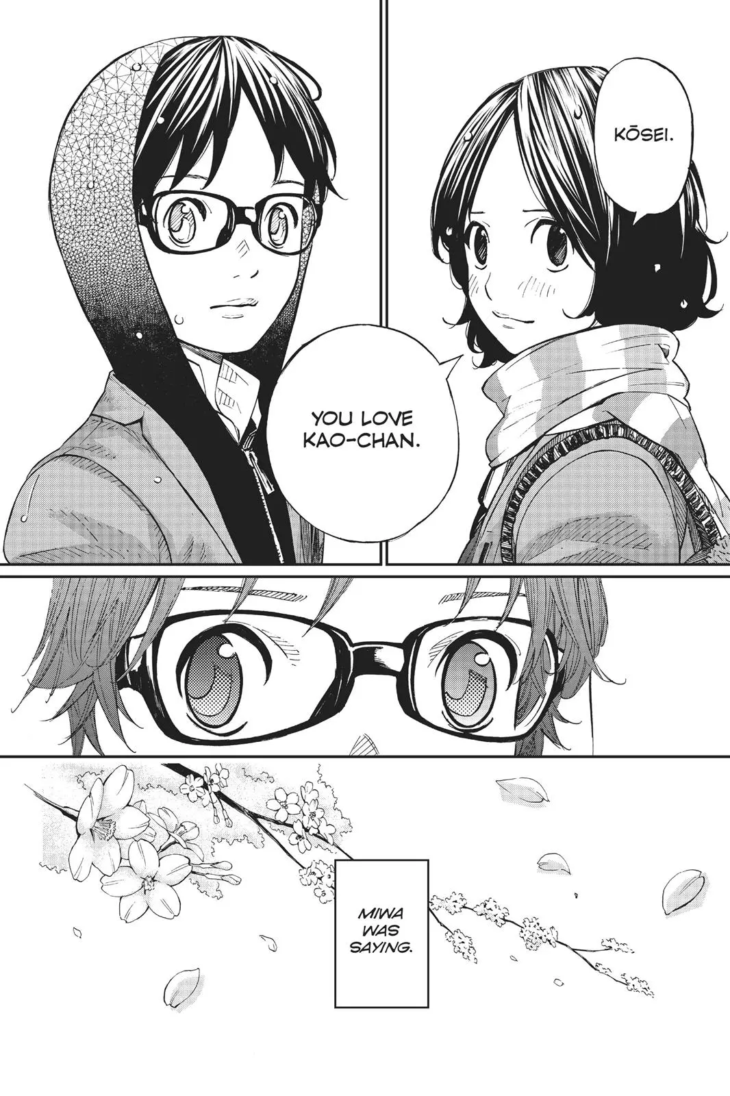 Shigatsu wa Kimi no Uso, chapter 39, page 34