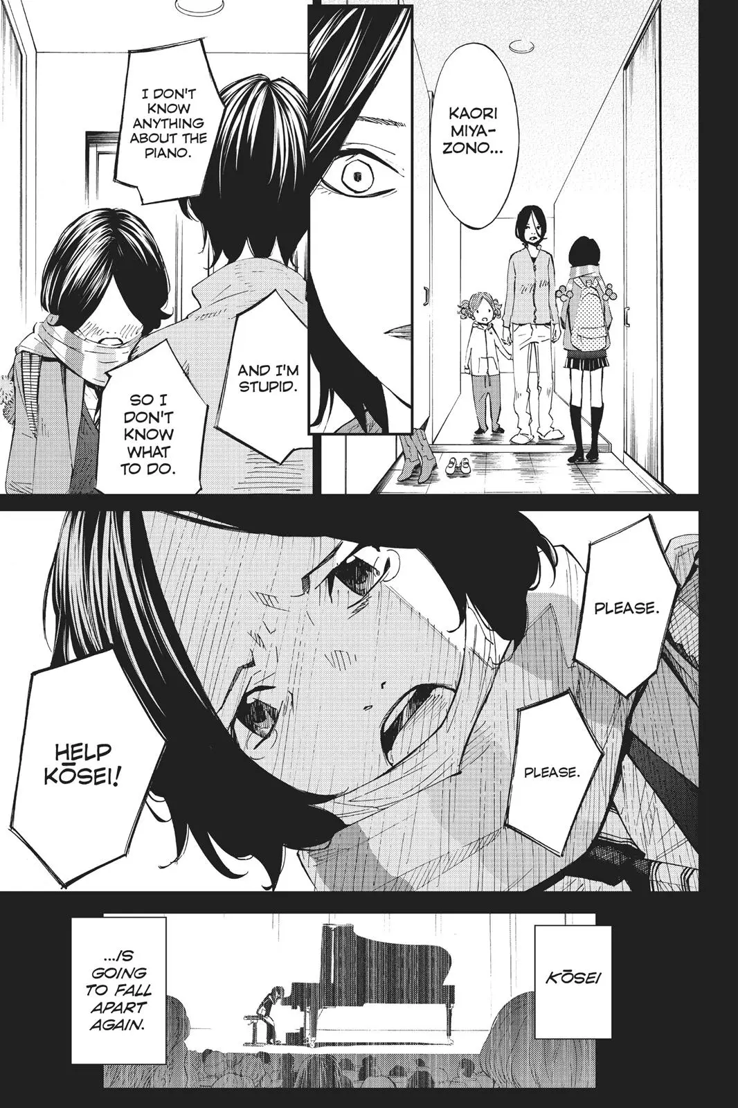 Shigatsu wa Kimi no Uso, chapter 41, page 15