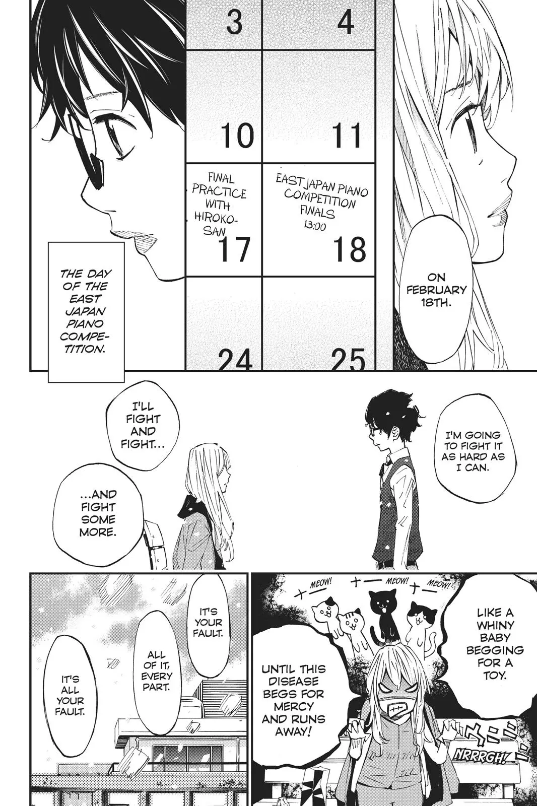 Shigatsu wa Kimi no Uso, chapter 41, page 34