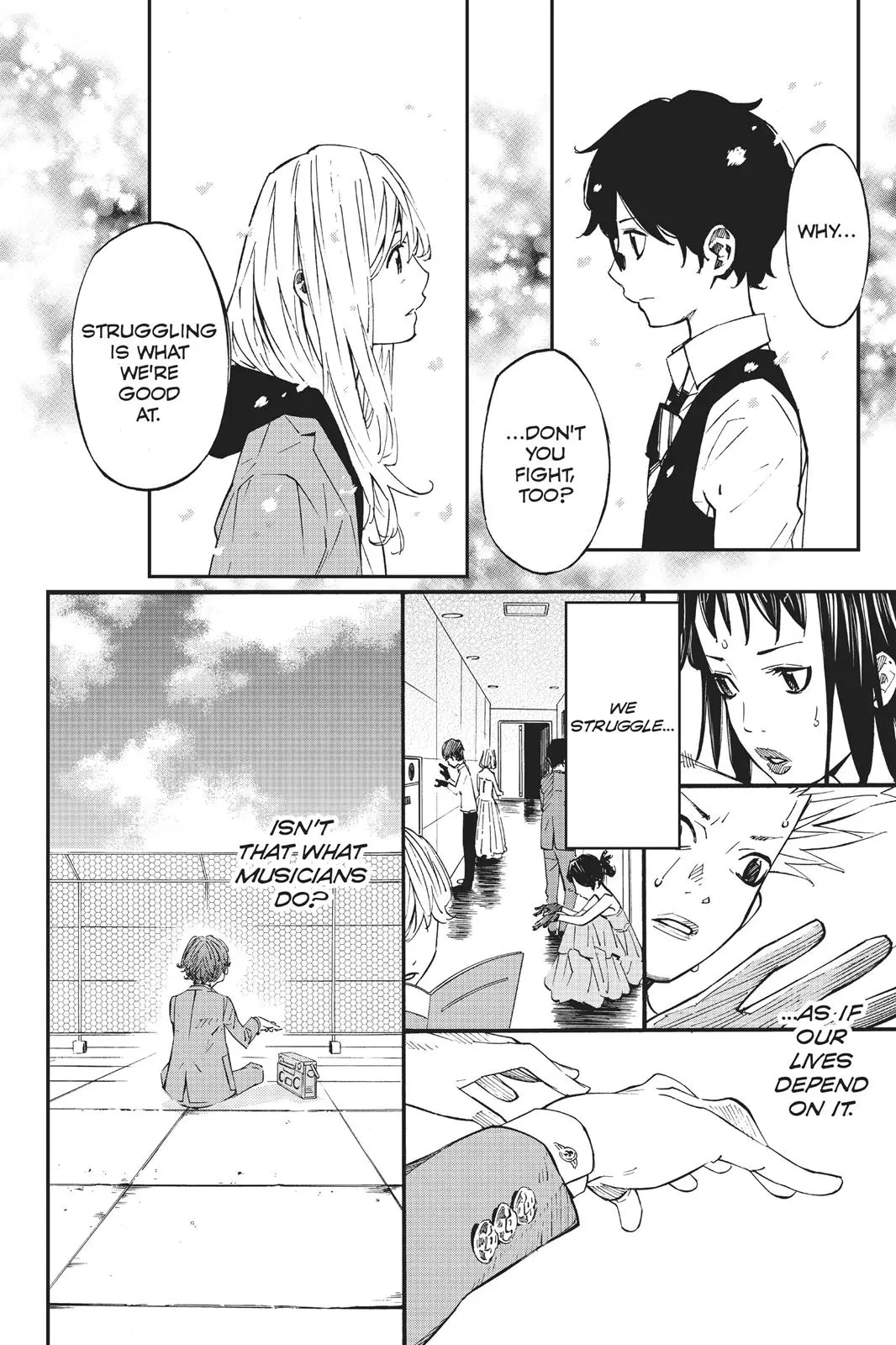 Shigatsu wa Kimi no Uso, chapter 41, page 36