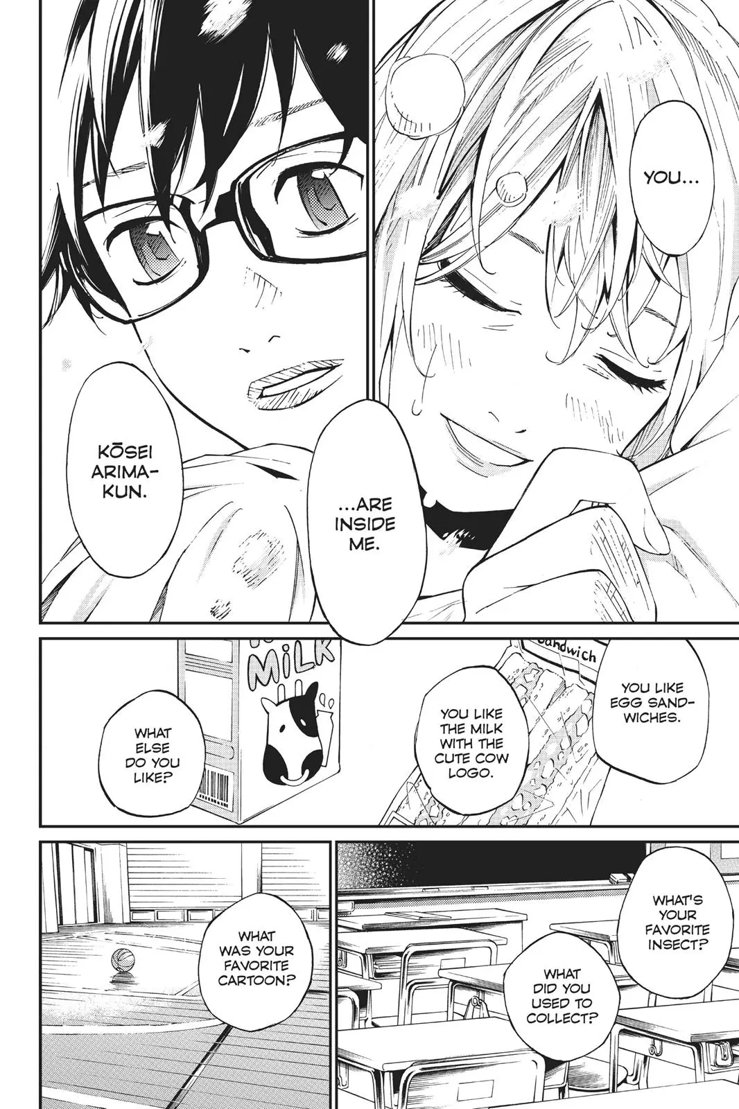 Shigatsu wa Kimi no Uso, chapter 41, page 44