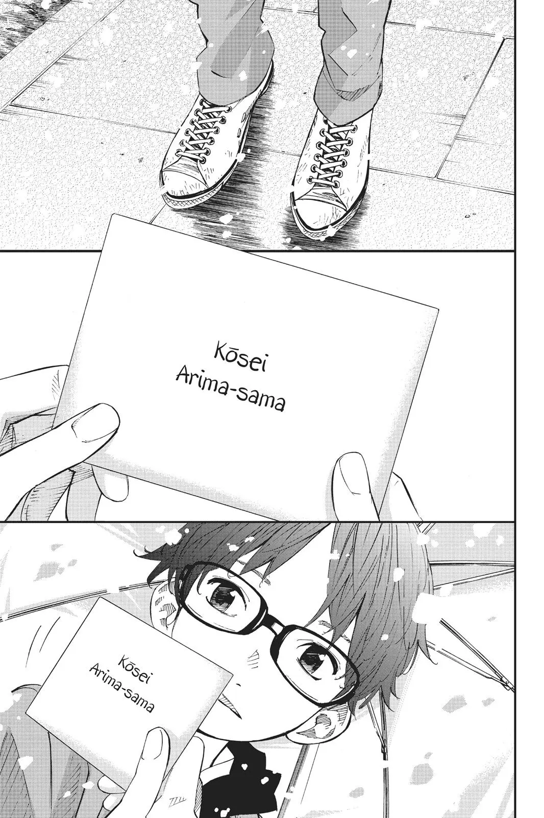 Shigatsu wa Kimi no Uso, chapter 43, page 40