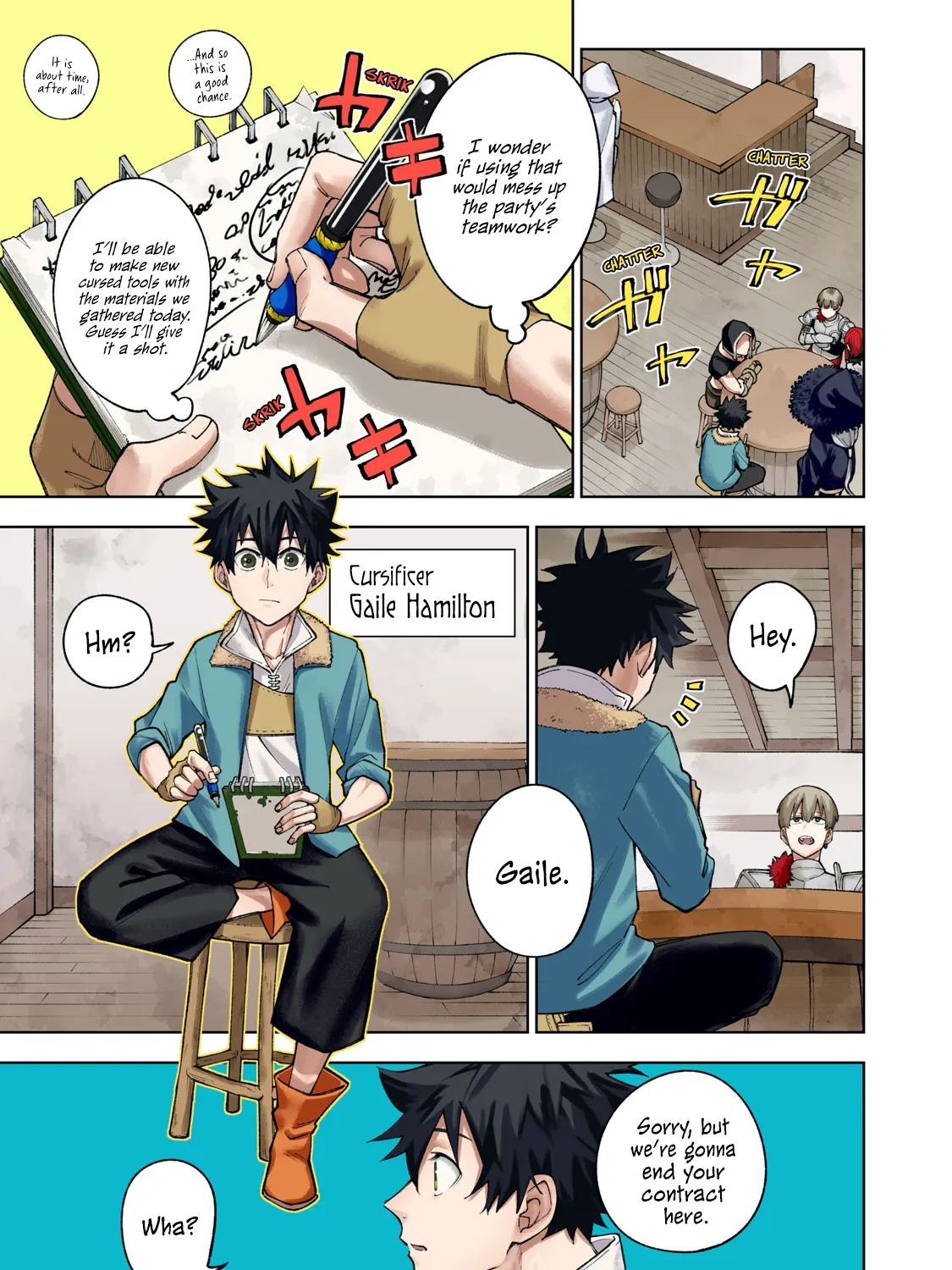 I'm a Curse Crafter, and I Don't Need an S-Rank Party!, chapter 1, page 5