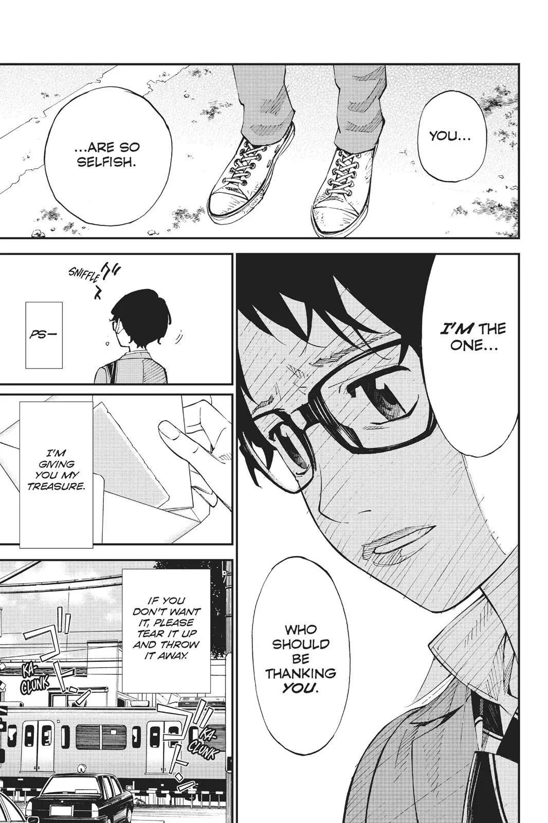 Shigatsu wa Kimi no Uso, chapter 44 END, page 32