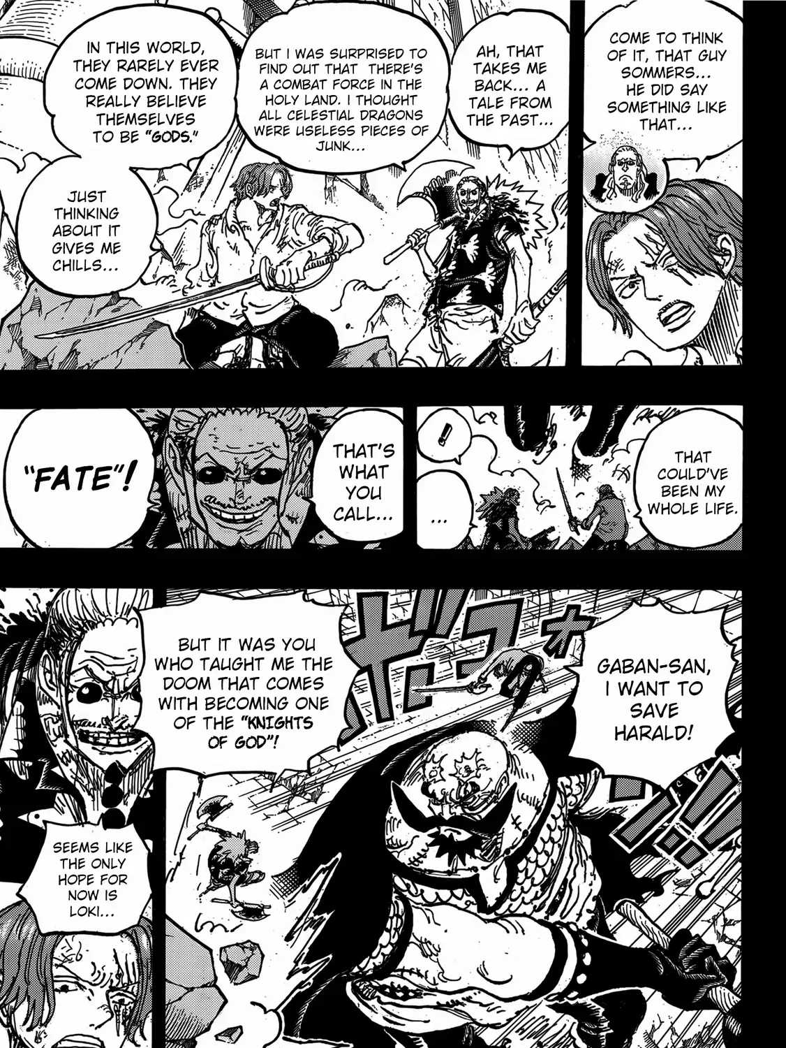 One Piece Manga, chapter 1170, page 13