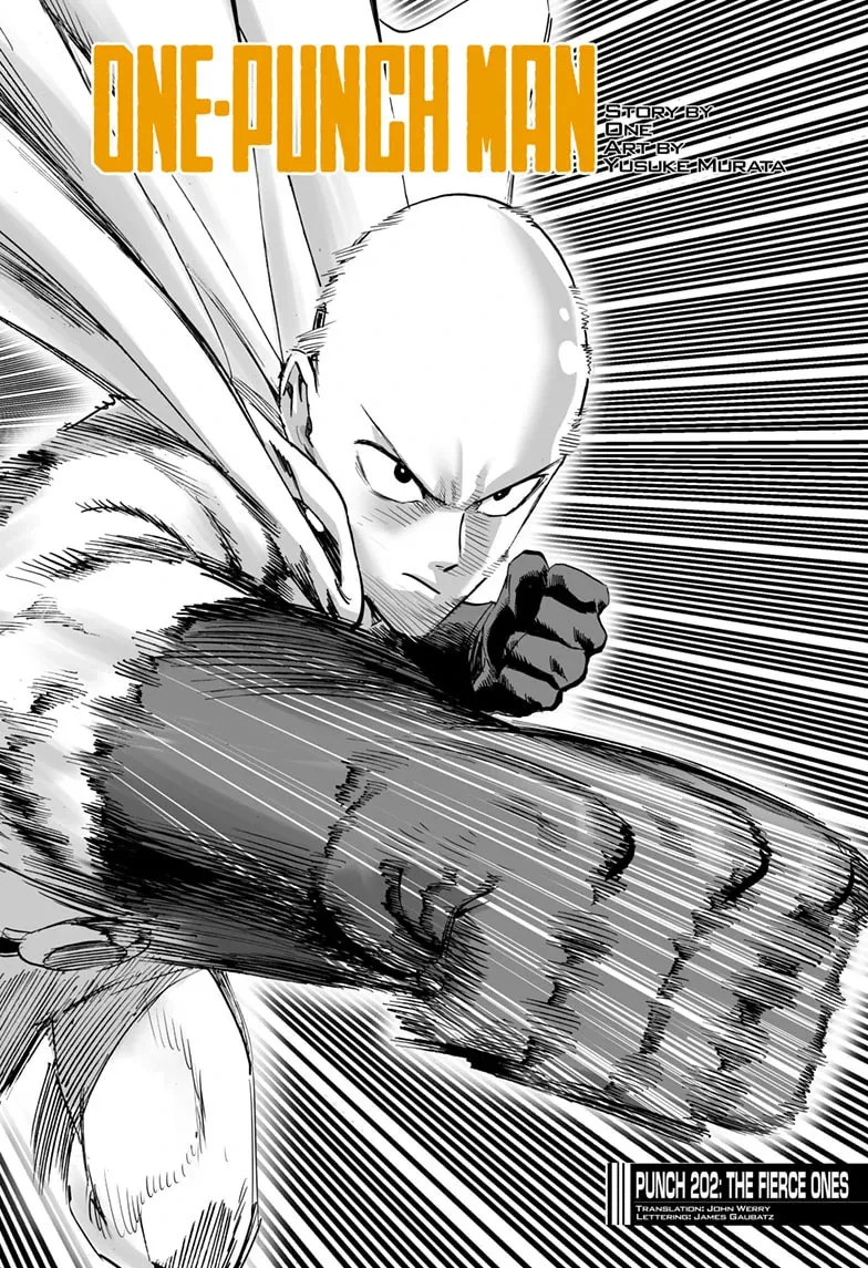One Punch Man, chapter 202, page 1