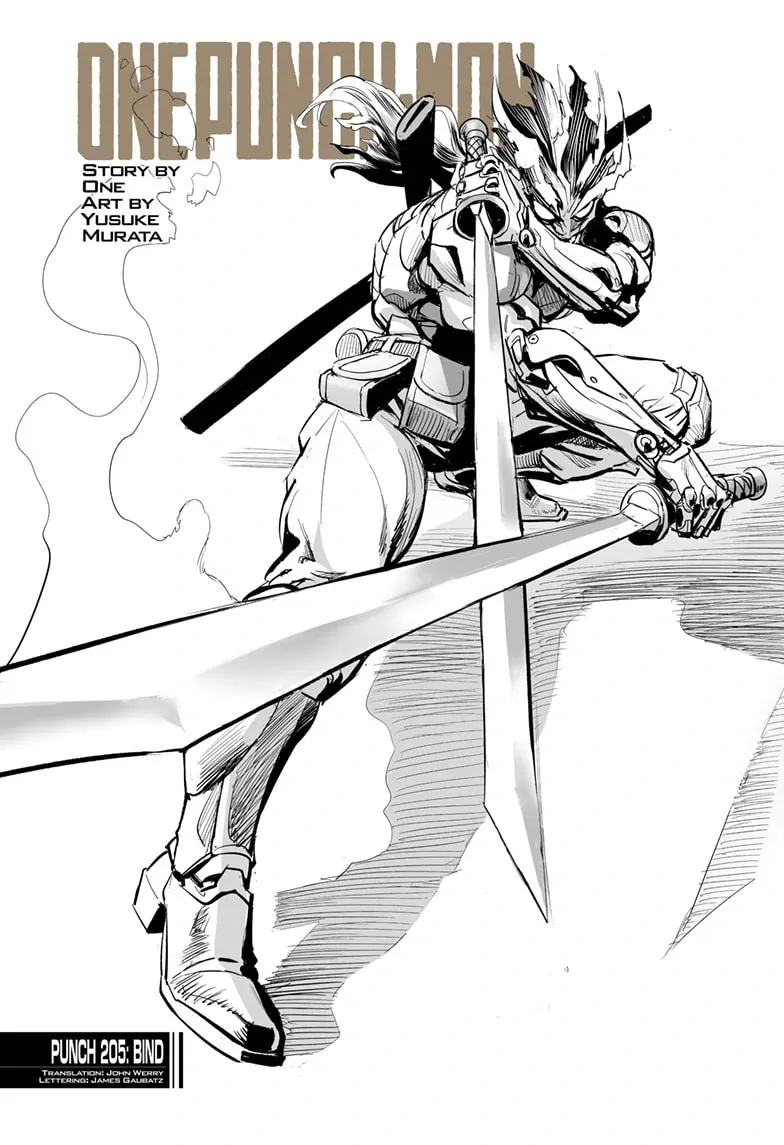 One Punch Man, chapter 205, page 1