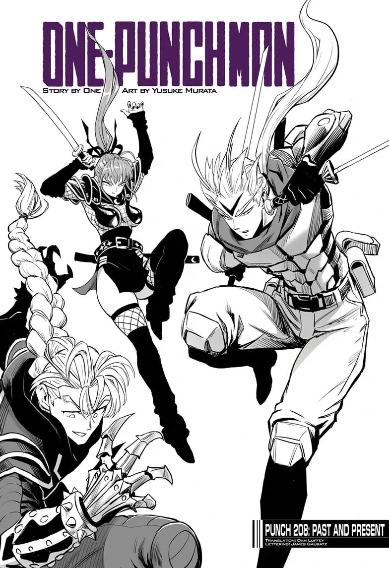 One Punch Man, chapter 208, page 1
