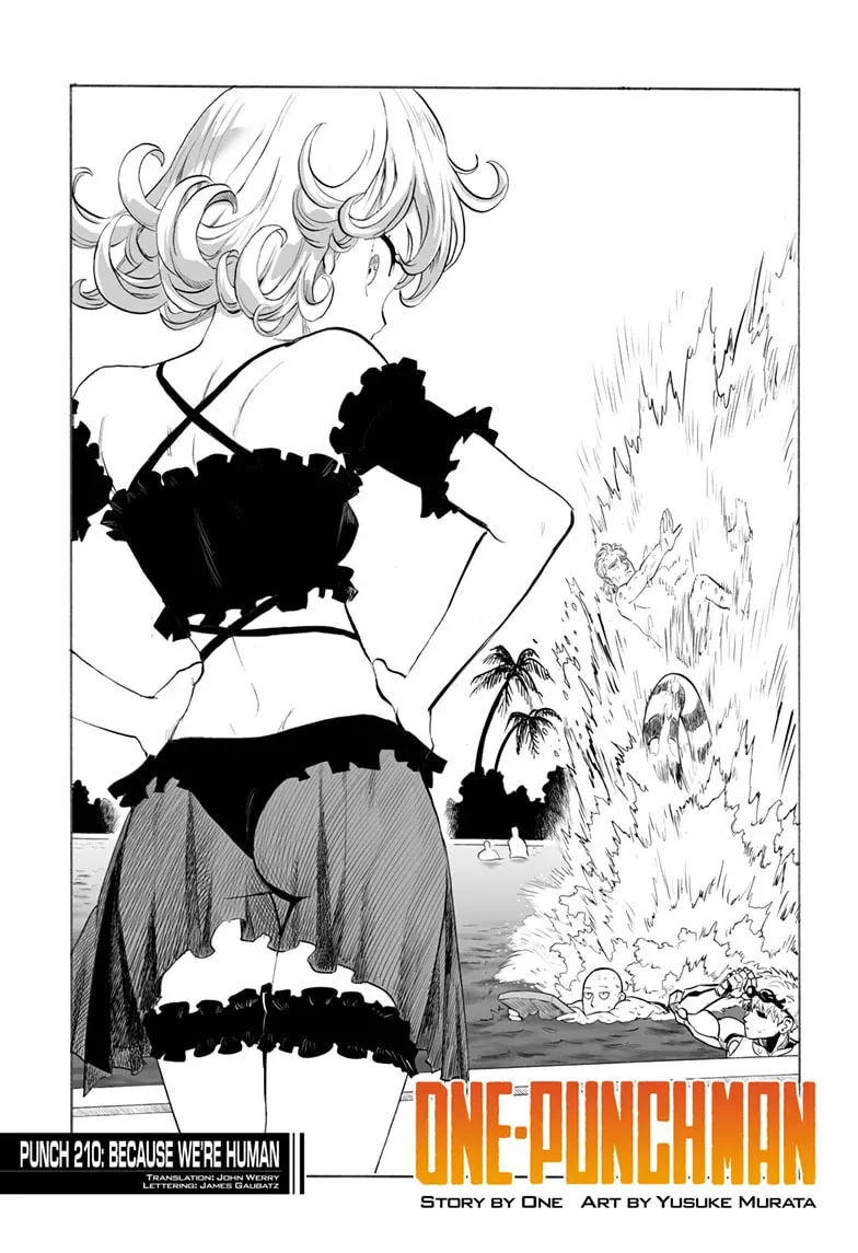 One Punch Man, chapter 210, page 1