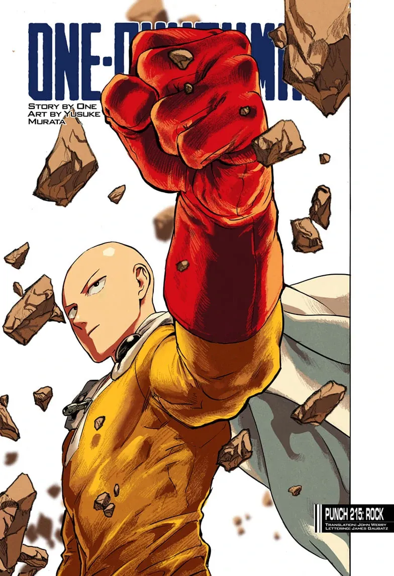 One Punch Man, chapter 215, page 1