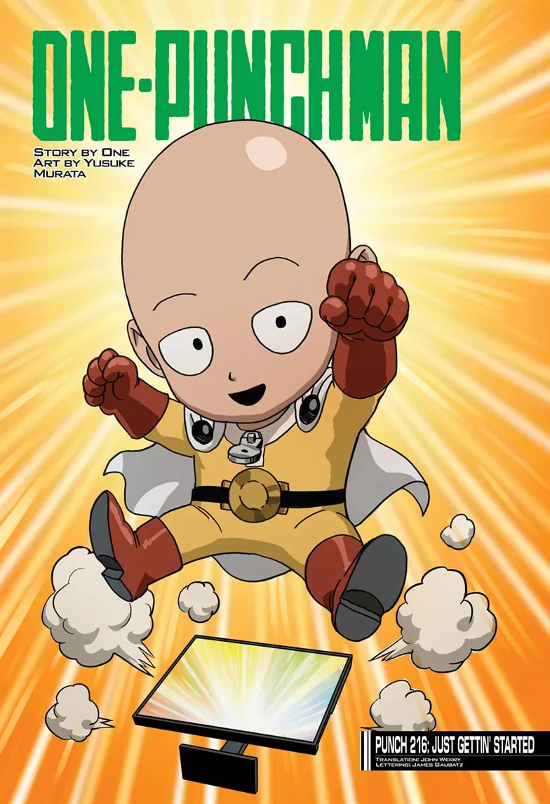 One Punch Man, chapter 216, page 1