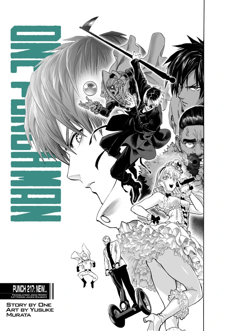One Punch Man, chapter 217, page 1