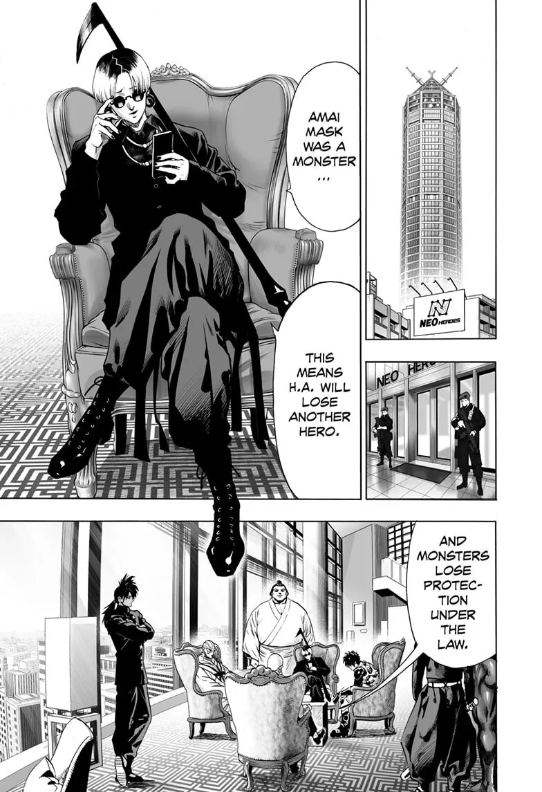 One Punch Man, chapter 217, page 7