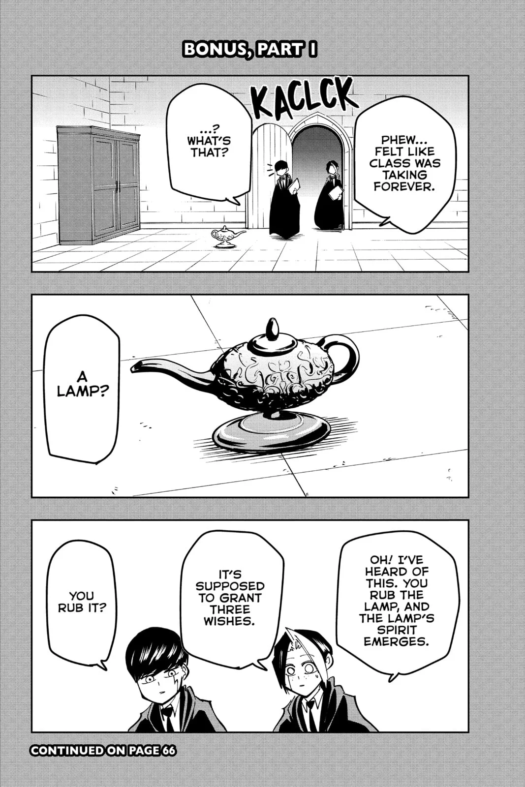 Mashle: Magic and Muscles, chapter 111, page 19