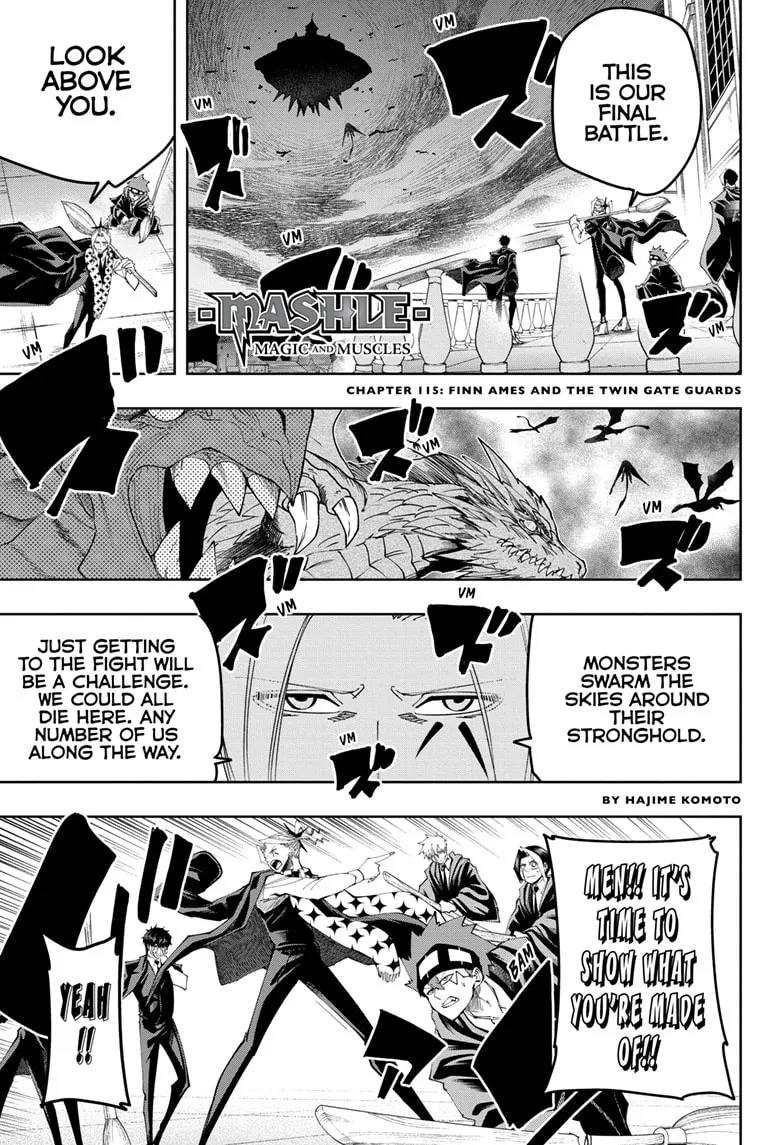 Mashle: Magic and Muscles, chapter 115, page 1