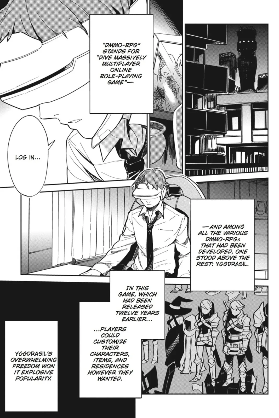 Overlord, chapter 1, page 4