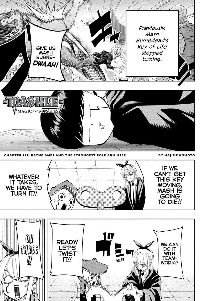 Mashle: Magic and Muscles, chapter 117, page 1