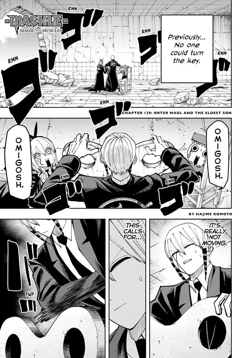 Mashle: Magic and Muscles, chapter 129, page 1