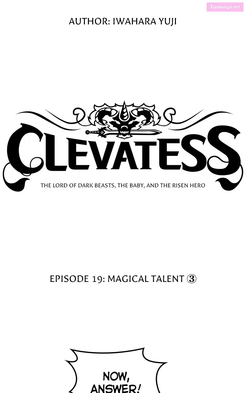Clevatess, chapter 19, page 1
